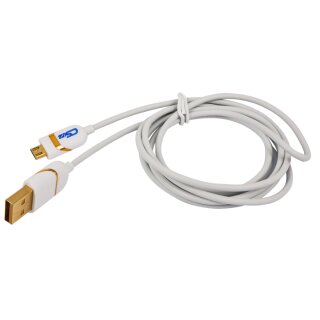 Kabel - AS-MC518 - weiß 1,5m EOL