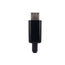 USB Micro Daten- und Ladekabel - AS-MC50M2 - schwarz 2m EOL