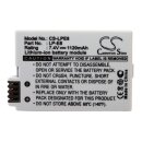 Ersatzakku - CS-LPE8 - Canon LP-E8 / EF-S / EOS 550D / EOS 600D - 7,4 Volt 1120mAh Li-Ion