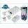 Ladegerät für Desktops - DF-HTA510DH - HTC A510e / BD29100 - Input AC 100-240V 50/60Hz 0.15A; Output DC 4.2V 500mA USB / DC 5V - 650mA EOL