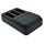Ladegerät für Kameras - DF-GDB005DH - GOPRO Hero 4 / AHDBT-401 - Input 110-240V / USB 5V; Output 4.35V EOL