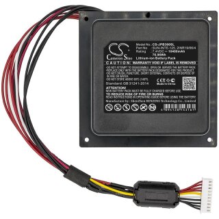 Ersatzakku - CS-JPB300SL - JBL JBLPARTYBOX300CN / 2INR19/66/4 - 7,4 Volt 10400mAh Li-ion