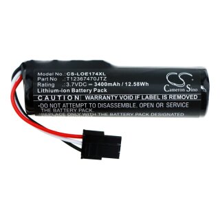 Ersatzakku - CS-LOE174XL - LOGITECH 1749LZ0PSAS8 / T12367470JTZ - 3,7 Volt 3400mAh Li-Ion