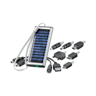 digibuddy Powerbank Solar - externer Akku mit Solarpanel