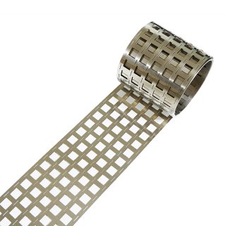 Zellenverbinder - vernickelt - Gürtel für 18650 Zellen - 6P - 0,15 x 105mm - 1 Meter