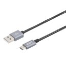 3SIXT - Sync- und Ladekabel USB-C™ (3S-1130) - für Geräte mit USB-C™ Anschluss