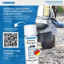 Weicon - Universal Dicht-Spray - 400ml Dose - grau sprühbarer Kunststoff zum Abdichten