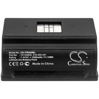 Ersatzakku - CS-ITR300BL - INTERMEC PR2 / 1013AB02 - 7,4 Volt 1500mAh Li-ion