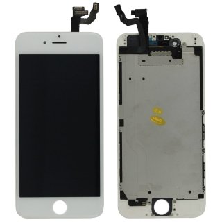 Kompatible vollständige Displayeinheit weiß für iPhone 6