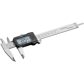 Digitaler Messschieber 150 mm / 6 Zoll - für präzise Außen-, Tiefen-, und Stufenmessungen 0mm - 150mm