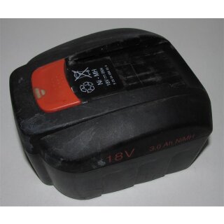 Akkureparatur - Zellentausch - Fein ABS18 / 92604086024 - 18 Volt Akku 3000mAh / 54,00Wh - Ni-MH