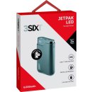 3SIXT - JetPak LED 6.000mAh handliche Powerbank mit...