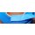 Schrumpfschlauch - PVC Heat Shrink Tube - Blau / Blue - Länge: 1 Meter - Breite 110mm