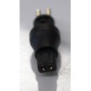 Texasstecker - 10.5544.003-19 - Plug, Texas, 2 Pole - Gerade