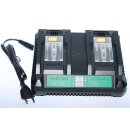 Dual-Ersatzladegerät für Makita - 14,4 Volt und 18 Volt - Li-Ion - DC18RD - inkl. Netzkabel
