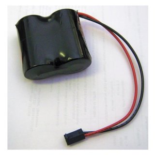 Batteriepack für ABUS 2WAY-Funk-Außensirene - FU2986 - 3 Volt 20700mAh AlMn mit Stecker [sofort einsetzbar!]