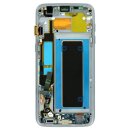 Samsung Galaxy S7 Edge Vollständige Displayeinheit - Schwarz