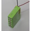 Akkupack Custom - 10S1P - H-48F6 - 12 Volt 770mAh Ni-MH zum Selbsteinbau