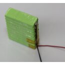 Akkupack Custom - 10S1P - H-48F6 - 12 Volt 770mAh Ni-MH zum Selbsteinbau