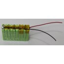 Akkupack Custom - 10S1P - H-48F6 - 12 Volt 770mAh Ni-MH zum Selbsteinbau