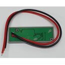Akku Zustandsanzeige - Spannungsanzeige - für 1S Li-Ion & Li-Poly - 3,3 bis 4,2 Volt Akkus - schwarz