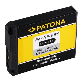 Ersatzakku - Sony NP-FR1 / DSC-P100 - 3,6 Volt 1220mAh Li-Ion