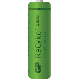 GP - GP270AAHC - Mignon AA - 1,2 Volt 2600mAh Ni-MH - lose mit Lötfahne - U-Form