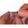 Wago - COMPACT-Verbindungsklemme 3x4mm² mit Betätigungshebel