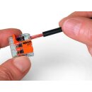 Wago - COMPACT-Verbindungsklemme 5x4mm² mit Betätigungshebel