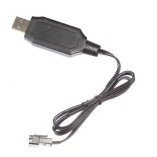 Carrera - USB Ladekabel für 6,4 Volt LiFePo4 Akkus - 6,4 Volt 1A