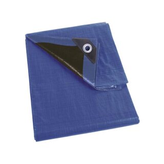 Perel - 140-0508 - Abdeckplane - Blau / Schwarz - Super Stark - 5 x 8m