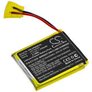 Ersatzakku - CS-CPW291SL - Compustar JHY190507 - 3,7 Volt 210mAh Li-Polymer