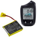 Ersatzakku - CS-CPW291SL - Compustar JHY190507 - 3,7 Volt 210mAh Li-Polymer