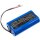 Ersatzakku - CS-ADR860SL - Albrecht 27856 - 3.7 Volt 5200mAh Li-Ion