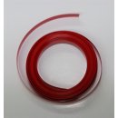 Schrumpfschlauch -  rot flach - 11,3mm 10m