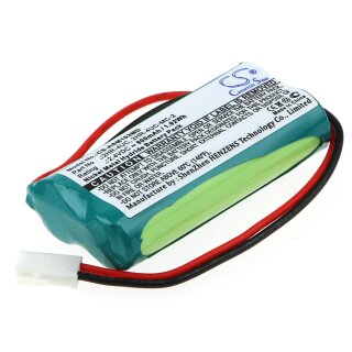 Ersatzakku - CS-ASM103MD - Air shields-Vickers 2HR-4UC - 2,4 Volt 800mAh Ni-MH