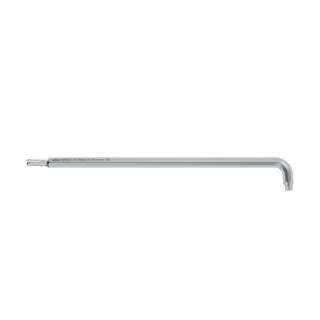 Wiha - WH40977 - Stiftschlüssel TORX® Kugelkopf mit kurzem Schenkel, titansilber (40977) T40 x 210 mm, 24,1 mm