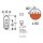 OSRAM - LAMPOS64625 - Halogenlampe HLX 100W / 12V, GY6.35