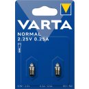 Varta - Normal 2,25V / 0,25A / E10 - Ersatzlampe für...
