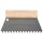 Toolland - HE928250 - Zahnspachtel - 250 mm - ZÄHNE 8 x 8 mm