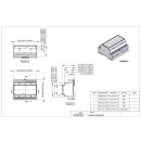 Velleman - GD6MG - Gehäuse für Hutschienenmontage - 6 Module