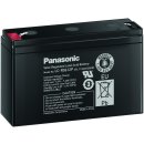Panasonic - LC-R0612P - 6 Volt 12Ah Pb - Faston 4,8mm