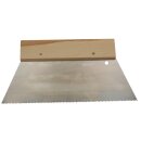 Toolland - HE927250 - Zahnspachtel - 250 mm - Zahnform:...