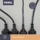 PEREL - EBP08PDU - 8-Fach-Steckdosenleiste - Stecker-Typ E (Französisches System) - für 19"-Rack