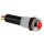 Seder Groupe - 12VCR - LED-Signalleuchte 12V rot - verchromtes Gehäuse