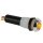 Seder Groupe - 12VCY - LED-Signalleuchte 12V Gelb - verchromtes Gehäuse