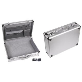 Perel - 1819-18 - Alu-Diplomatenkoffer 460mm x 335mm x 110 mm