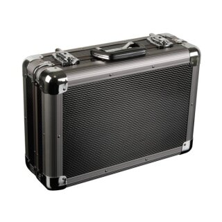 Perel - 1827-1 - Werkezugkoffer mit abgerundeten Aluminium-Ecken, 430mm x 300mm x 150 mm