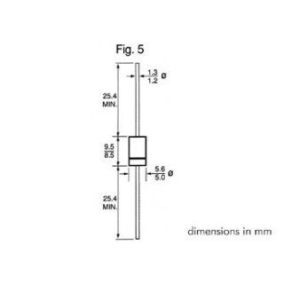 velleman - 1N5408 - Diode 3A - 1000V