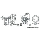 velleman - 8404-1C - Drehschalter 1-Polig / 12 Positionen - Printmontage